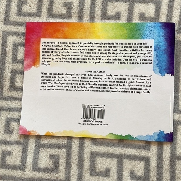 Book graphic gratitude guides for a practice of gratitude by Etta Johnson - Picture 4 of 5